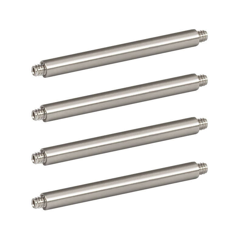 SR1.5-P4 Ø4 mmケージアセンブリーロッド、長さ 38.1 mm、4個入り