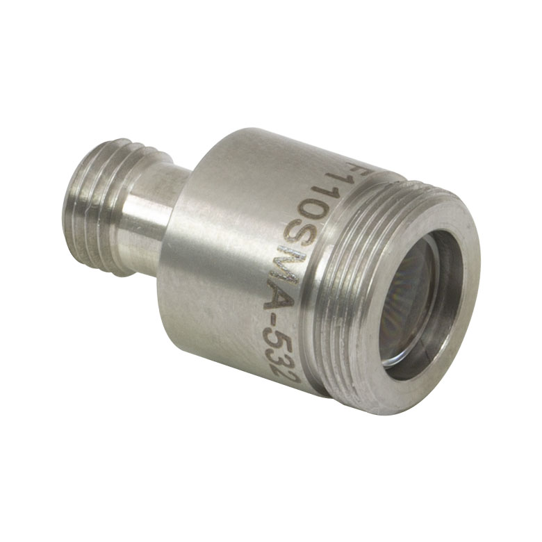 Thorlabs - F110SMA-532 532 nm, f = 6.09 mm, NA = 0.38 SMA905