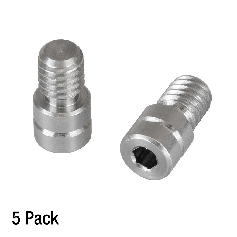 PTDA4M-P5 アダプタ、M4外ネジ-Ø4.83 mm位置決めピン、5個入り