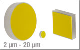 中赤外域反射強化型保護膜付き金ミラー