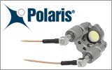 ピエゾアジャスタ付きPolaris®ミラーマウント